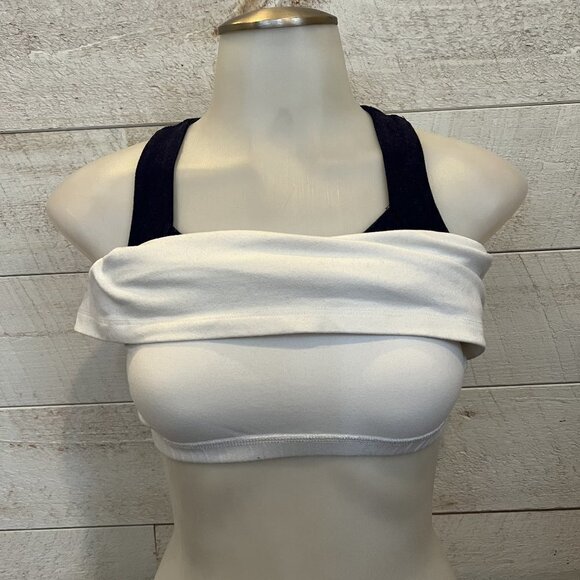 KATE SPADE Women's White Active Tank Top Built in Bra Size S - Picture 3 of 4